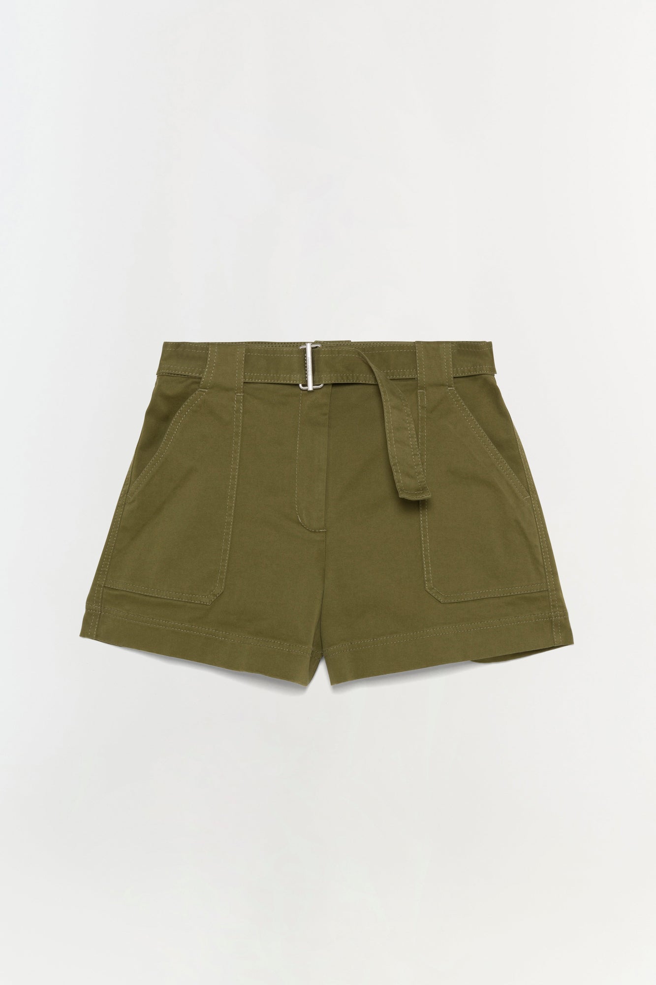 Womens | Lourie Cotton Short | Army Green