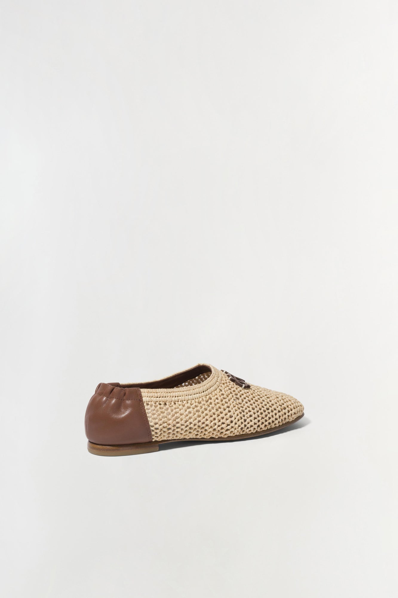 Womens | Eden Raffia Flat | Natural