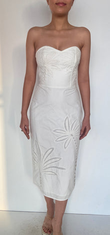Hemant & Nandita | Lani Midi Dress | White