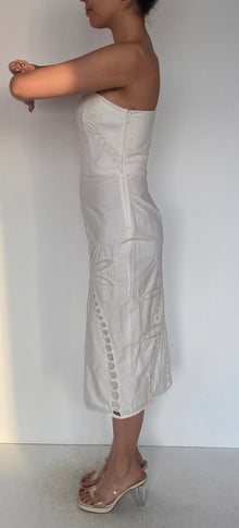 Hemant & Nandita | Lani Midi Dress | White