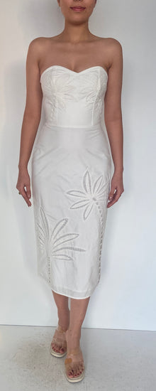 Hemant & Nandita | Lani Midi Dress | White