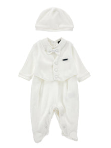 Boys | Elegant Chenille Set | Cream/Cream