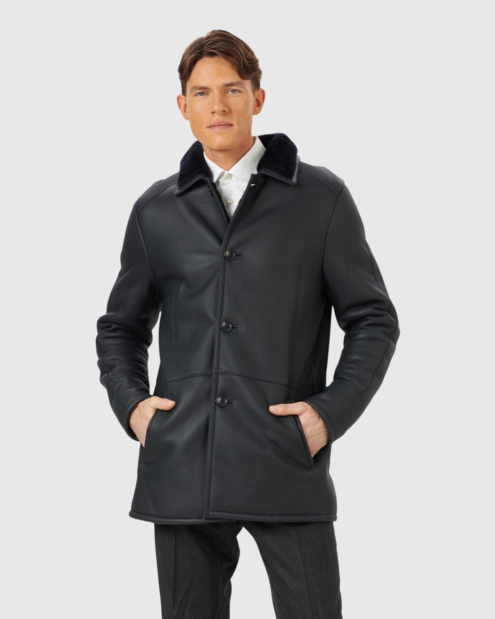 Men | Select Shearling Lamb Stroller | Navy