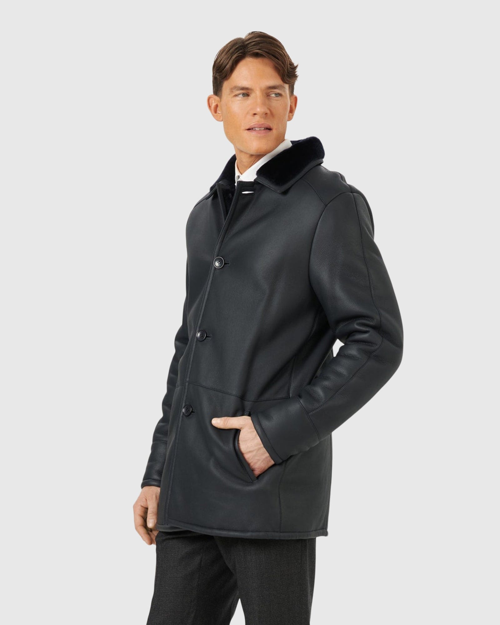 Men | Select Shearling Lamb Stroller | Navy