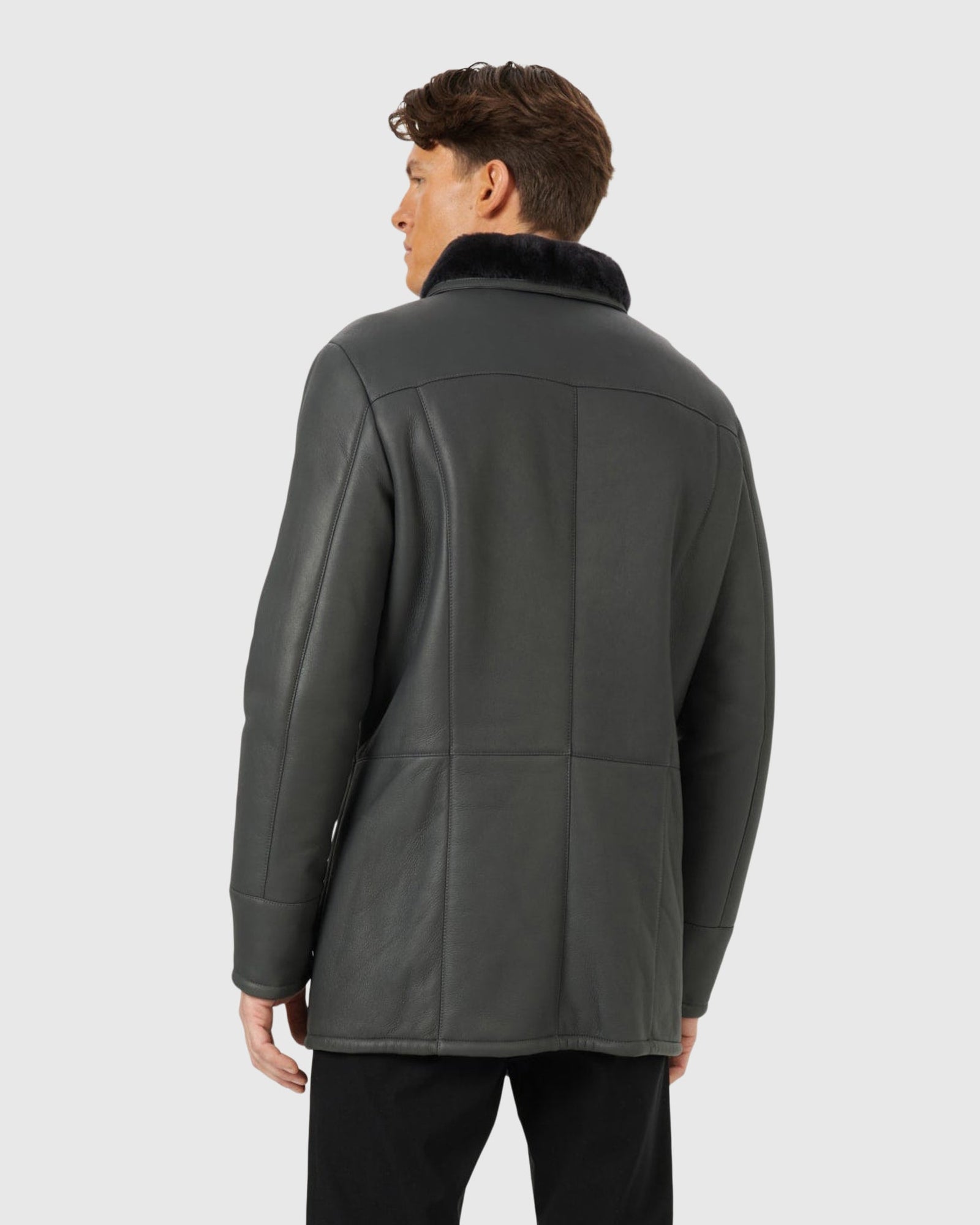 Men | Select Shearling Lamb Stroller | Dark Gray