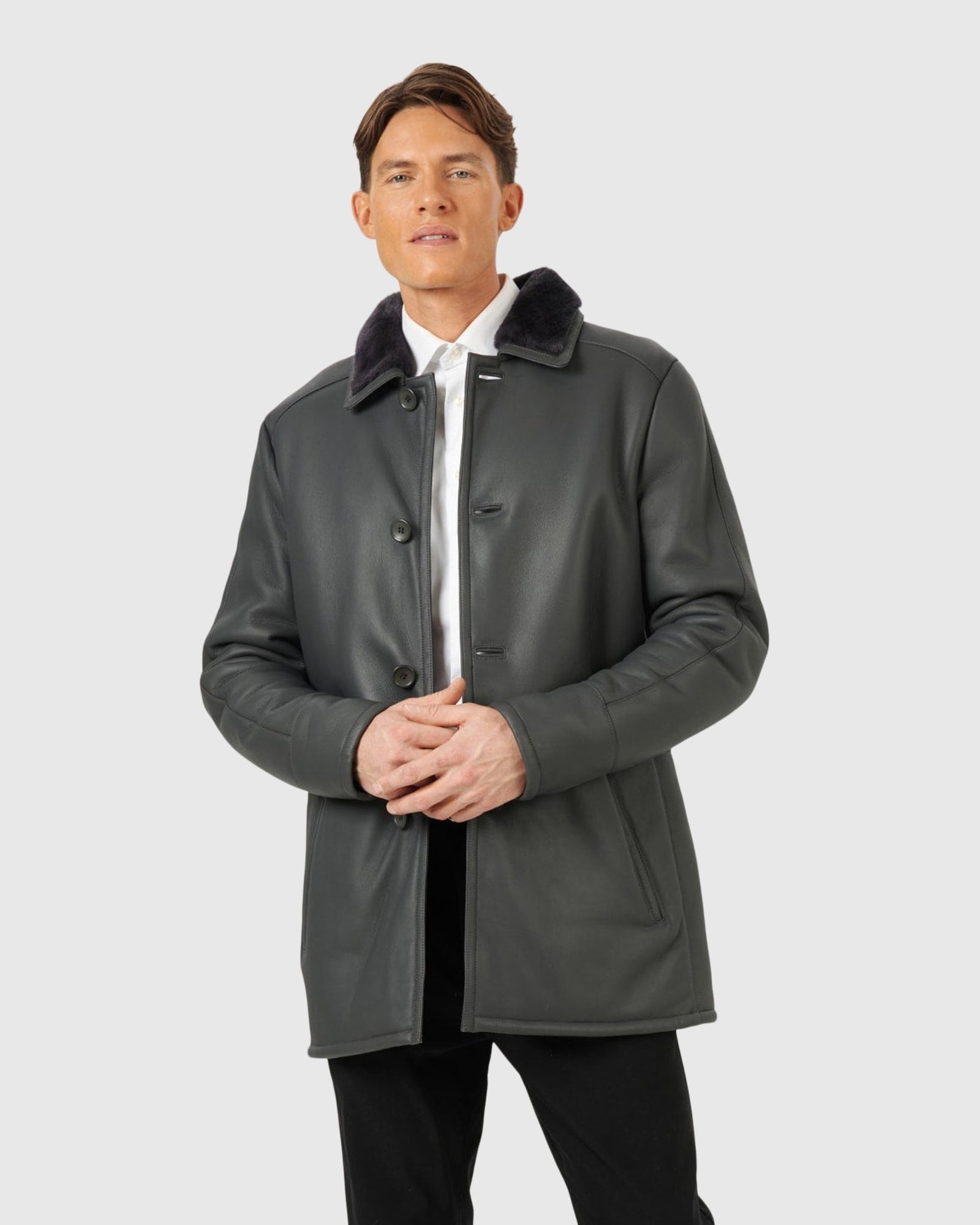 Men | Select Shearling Lamb Stroller | Dark Gray