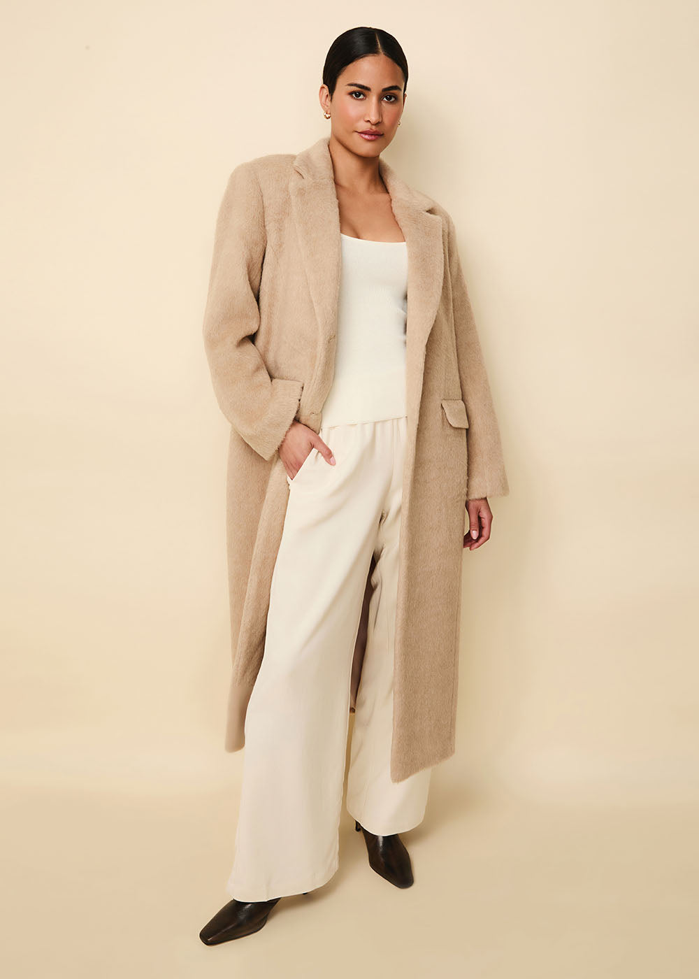 Women | Warren Coat | Camel