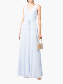 Calabria Back Detail Gown | Ice Blue