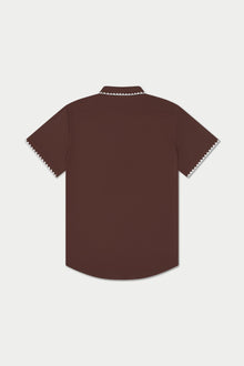 Brown Stitch Weekend Shirt | Brown