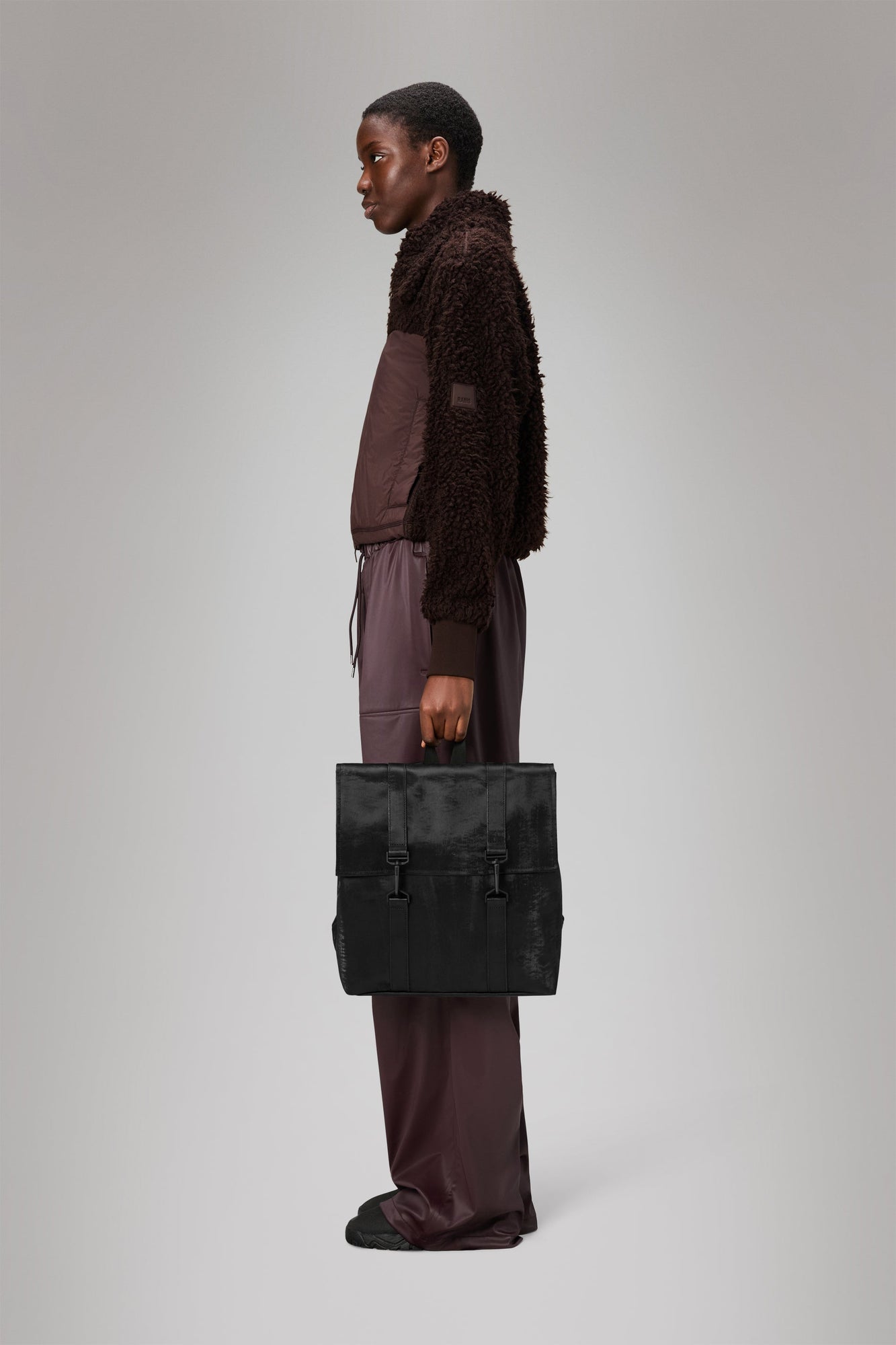 RAINS MSN Bag Mini Coal 12L H34 x D12 x W33 cm Backpack