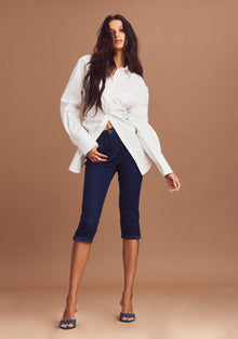 Womens | Padma Capri Jean | Deep Sea