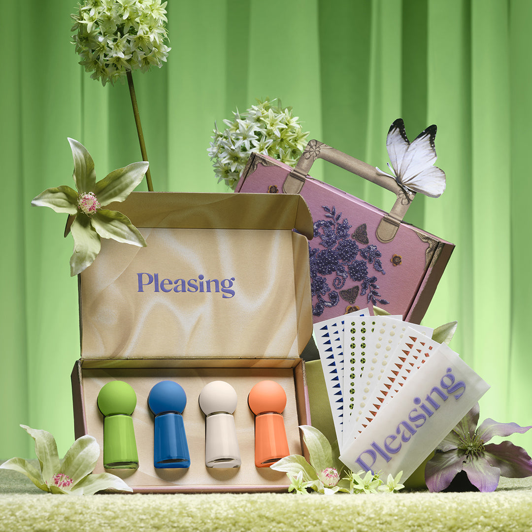 The Pollinators Set | Blue/Green/Cream/Peach