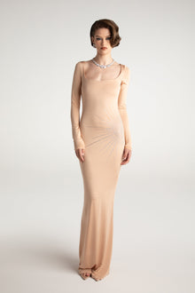 Courtney Dress | Nude
