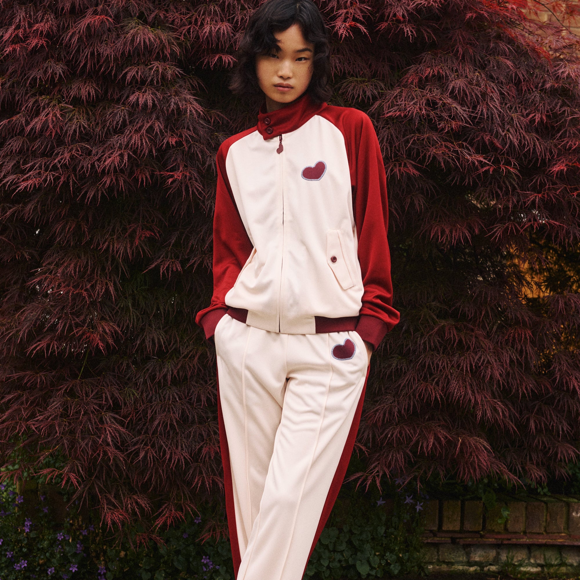 The Pleasing Loves You Tracksuit Jacket | Cream