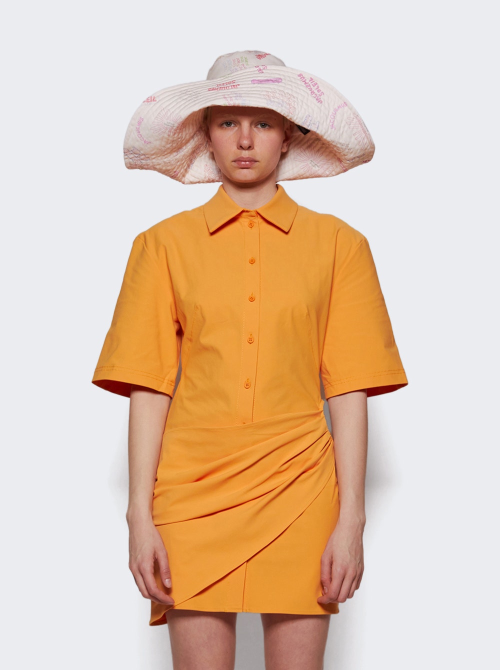 Women | Jacquemus | La Robe Camisa | Orange