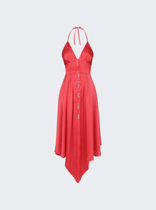 Women | Alexandre Vauthier | Midi Dress | Daring Red