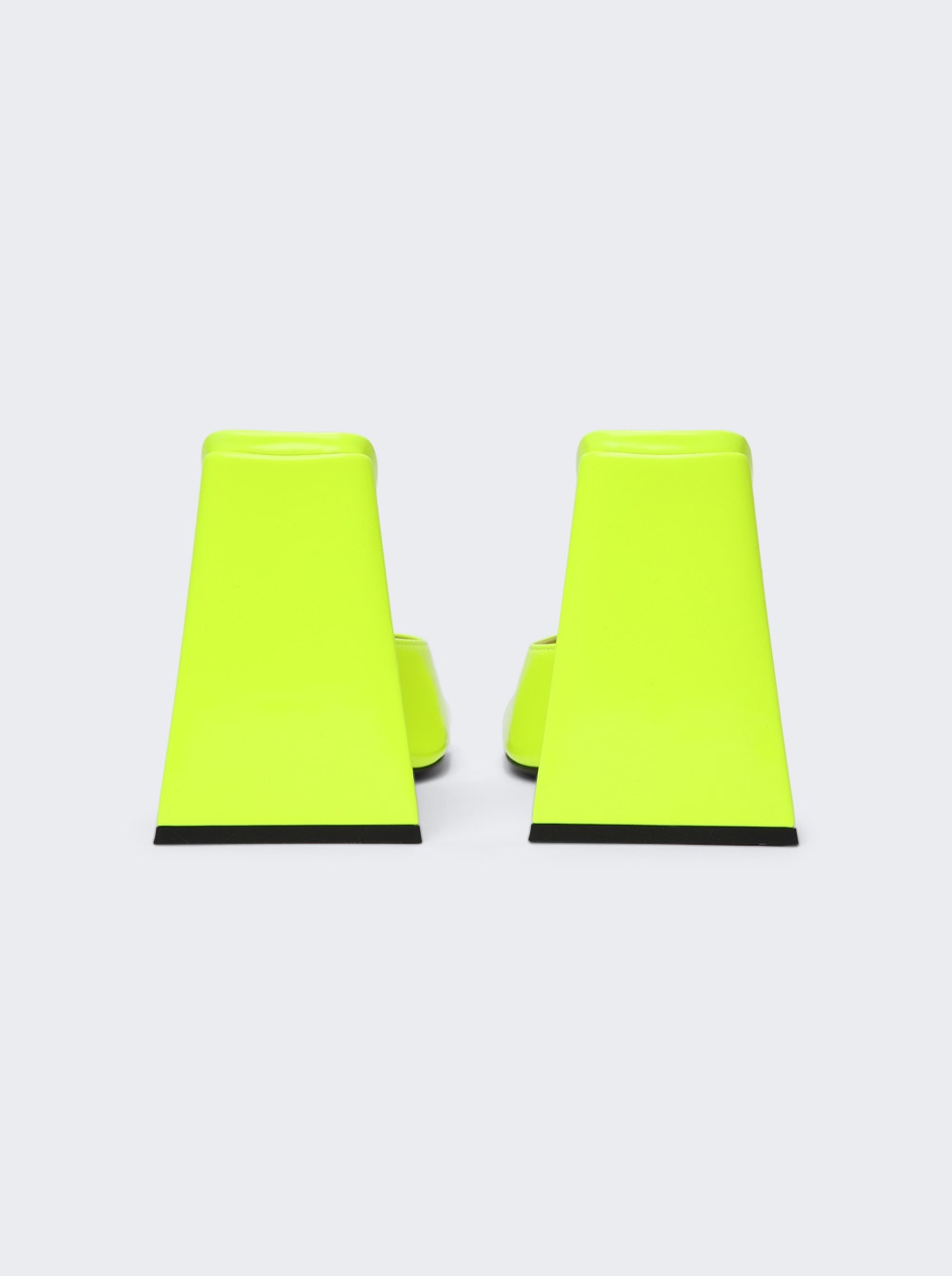 Women | The Attico | Devon Mule 115mm | Fluorescent Yellow