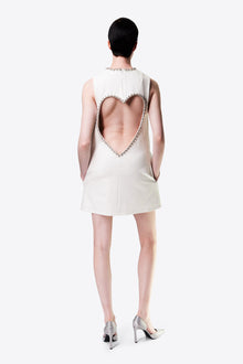 Crystal Heart Back Dress
