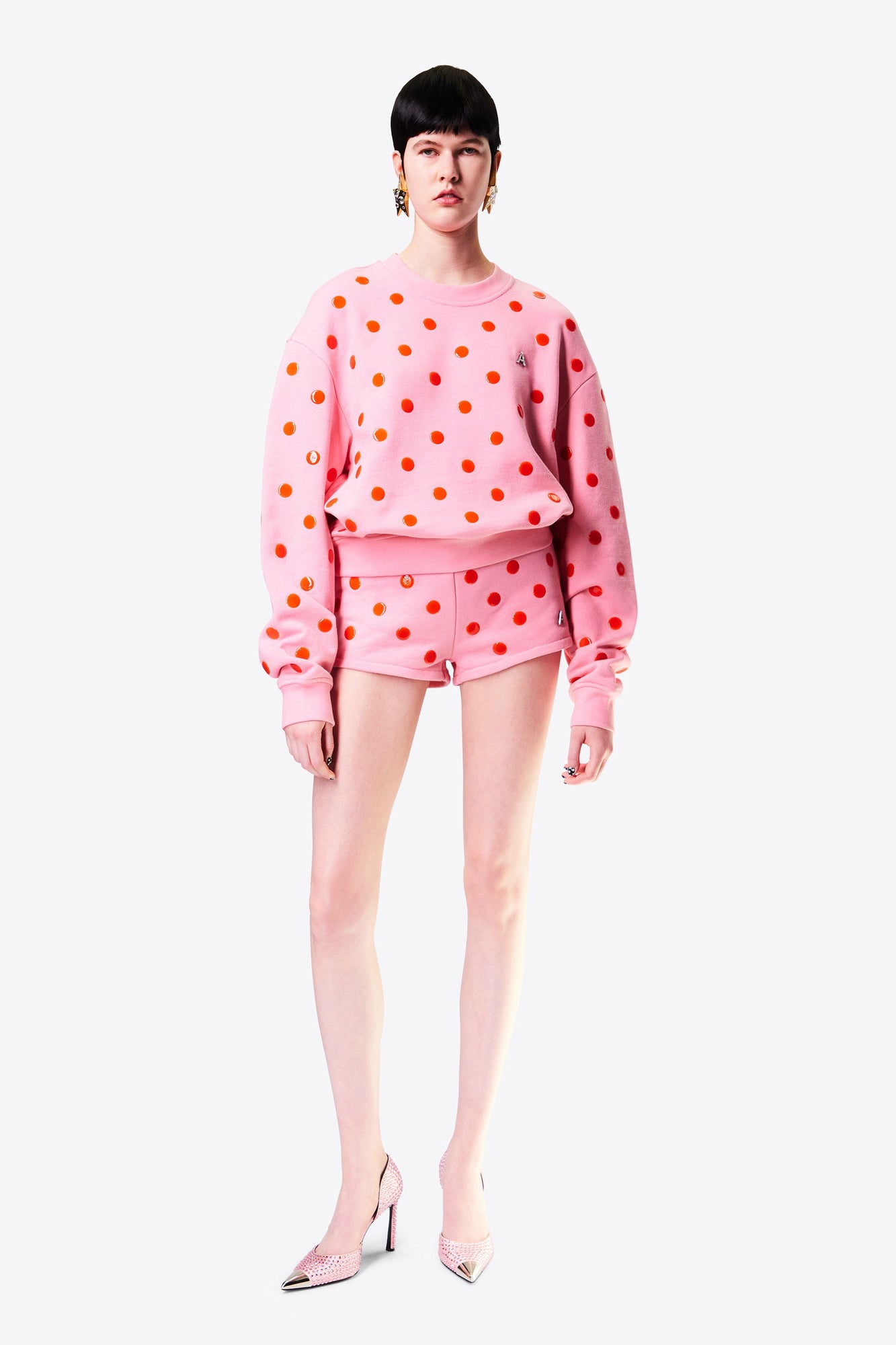 Polka Dot Sweatshirt