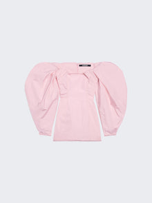 Women | Jacquemus | La Robe Taffeta Mini Dress Light | Pink