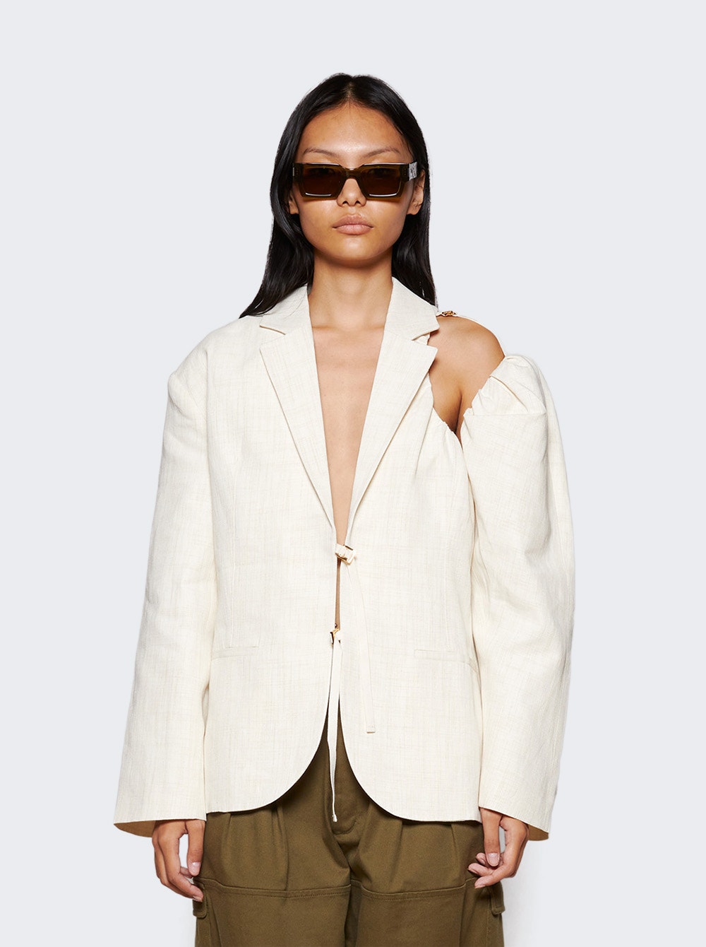 Women | Jacquemus | La Veste Galliga Blazer | Off White