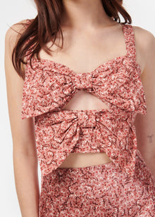 Siana Cropped Camisole | Cordial Pansy