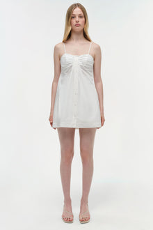 Womens | Kendall Cotton Mini Dress | White