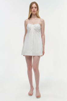 Womens | Kendall Cotton Mini Dress | White