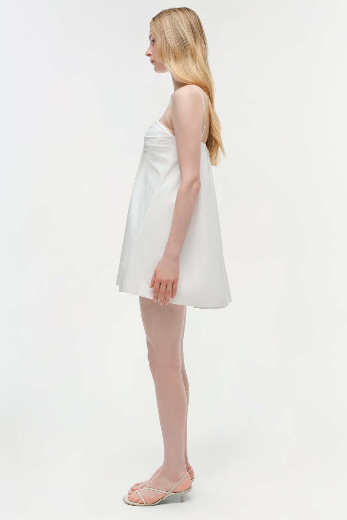 Womens | Kendall Cotton Mini Dress | White