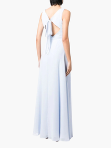 Calabria Back Detail Gown | Ice Blue