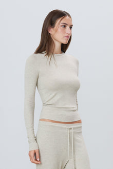 LONG SLEEVE FITTED TOP - ETERNE