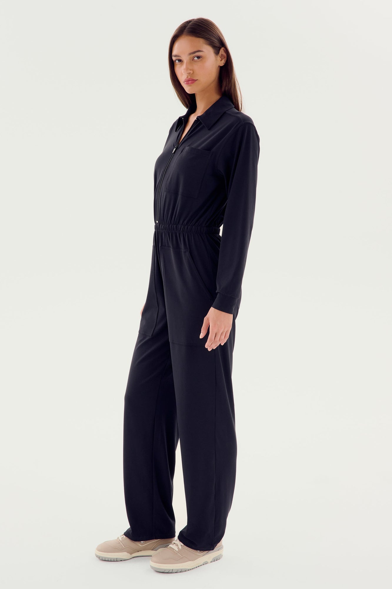 Ollie Airweight Boiler Suit | Black