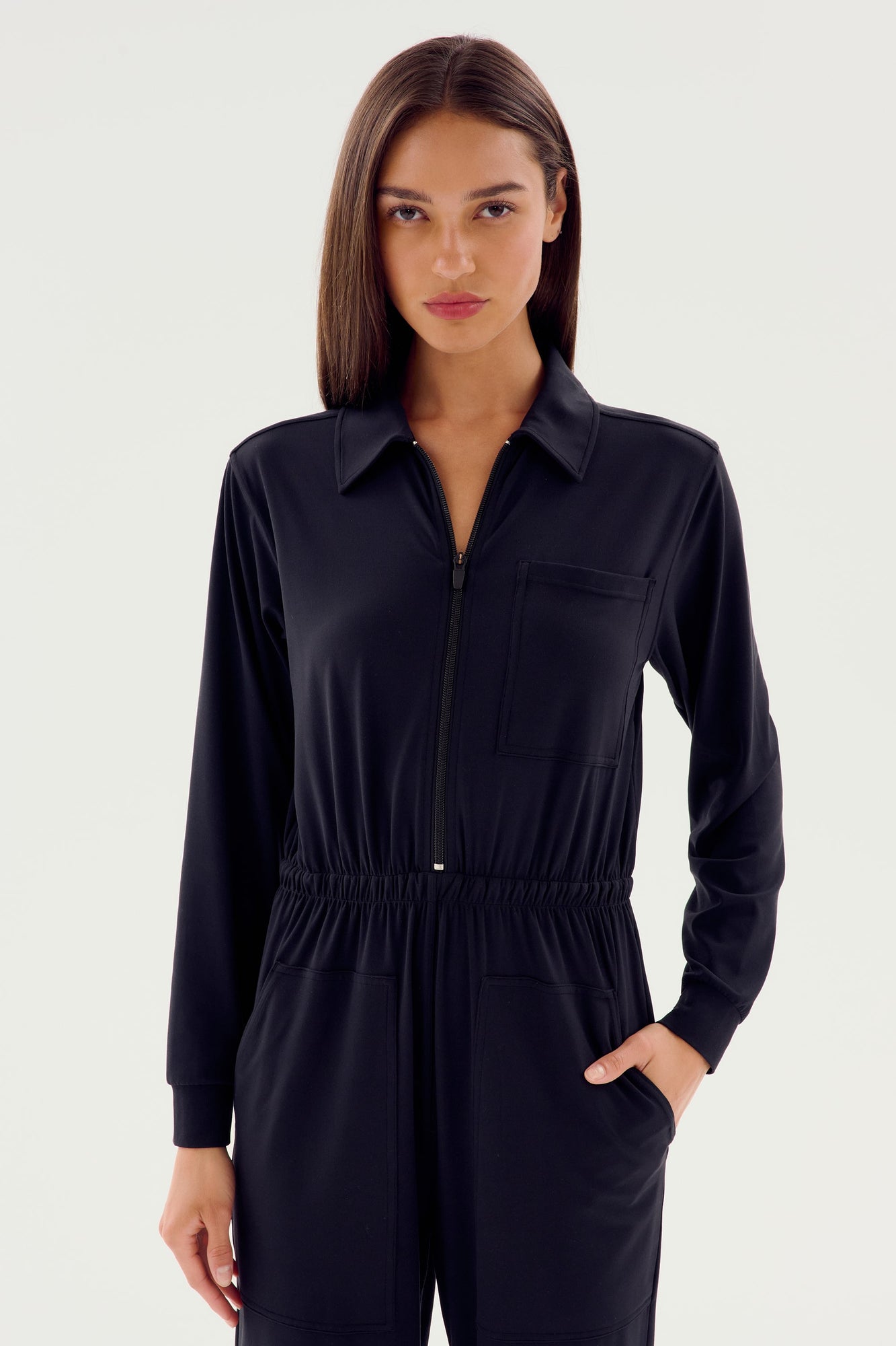 Ollie Airweight Boiler Suit | Black