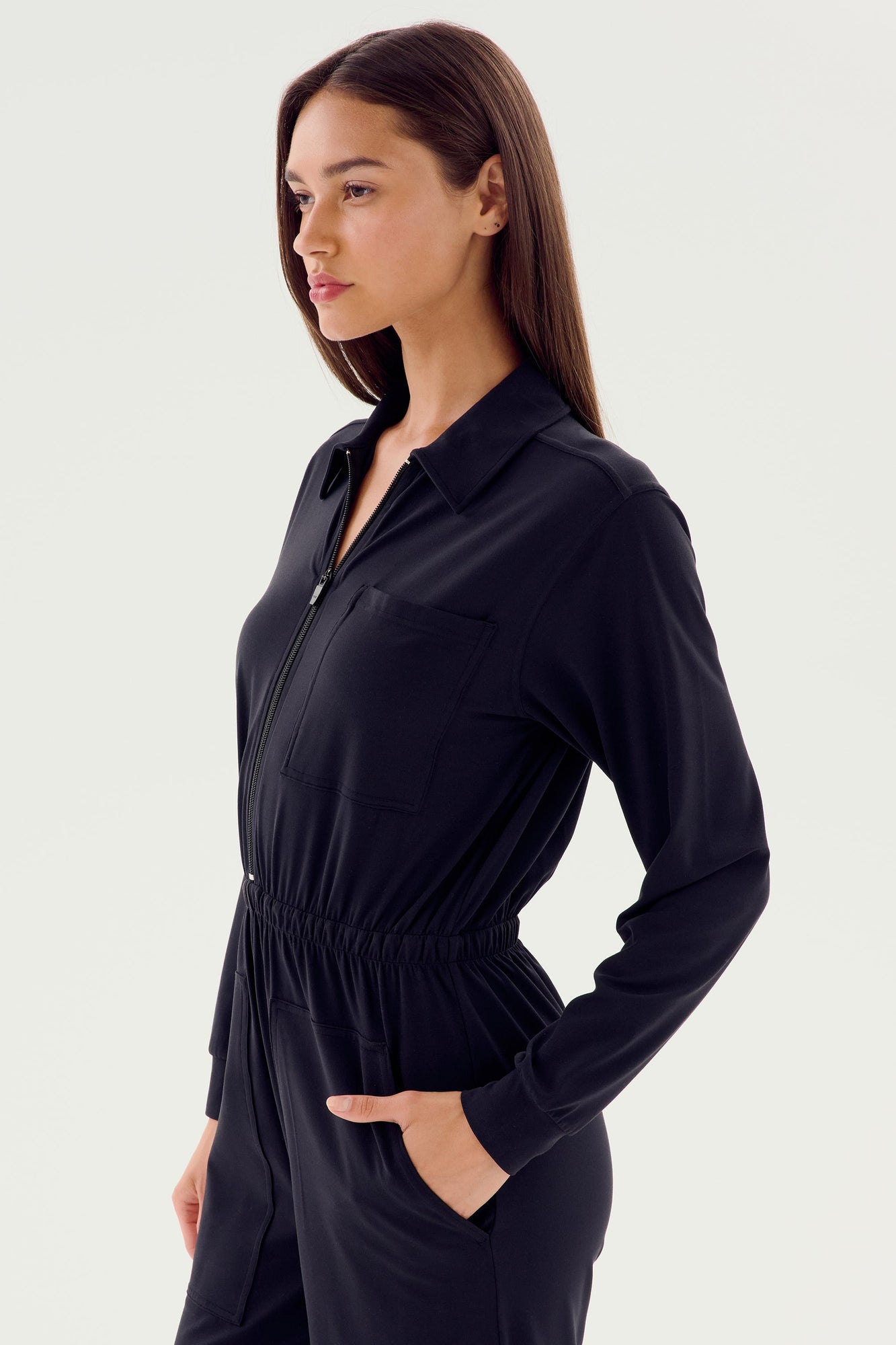 Ollie Airweight Boiler Suit | Black