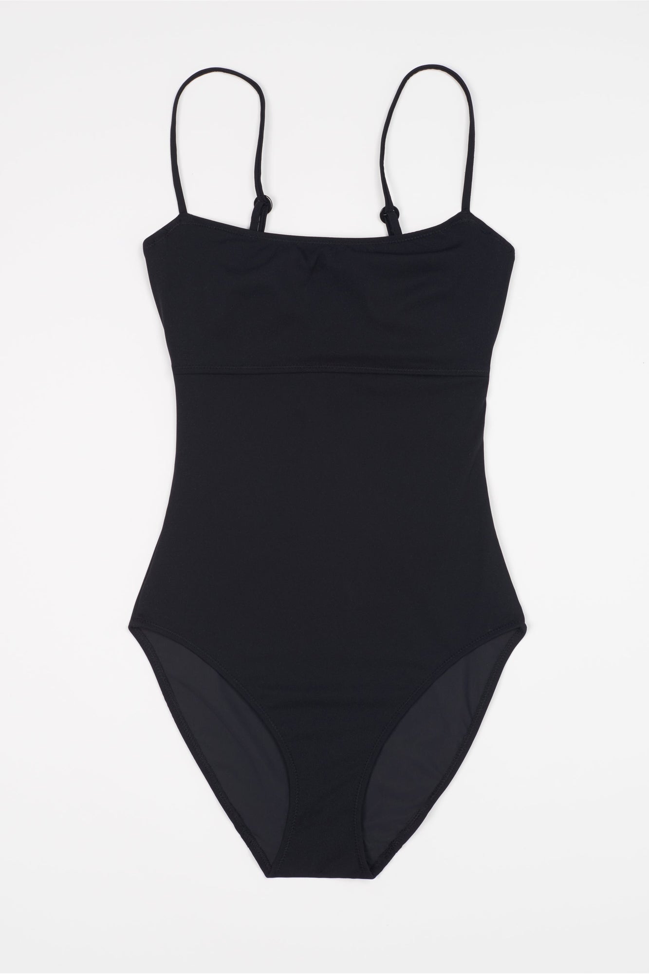 Essential U/W Cut Out  One Piece Suit | Black