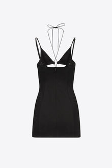 Star Cutout Mini Dress | Black