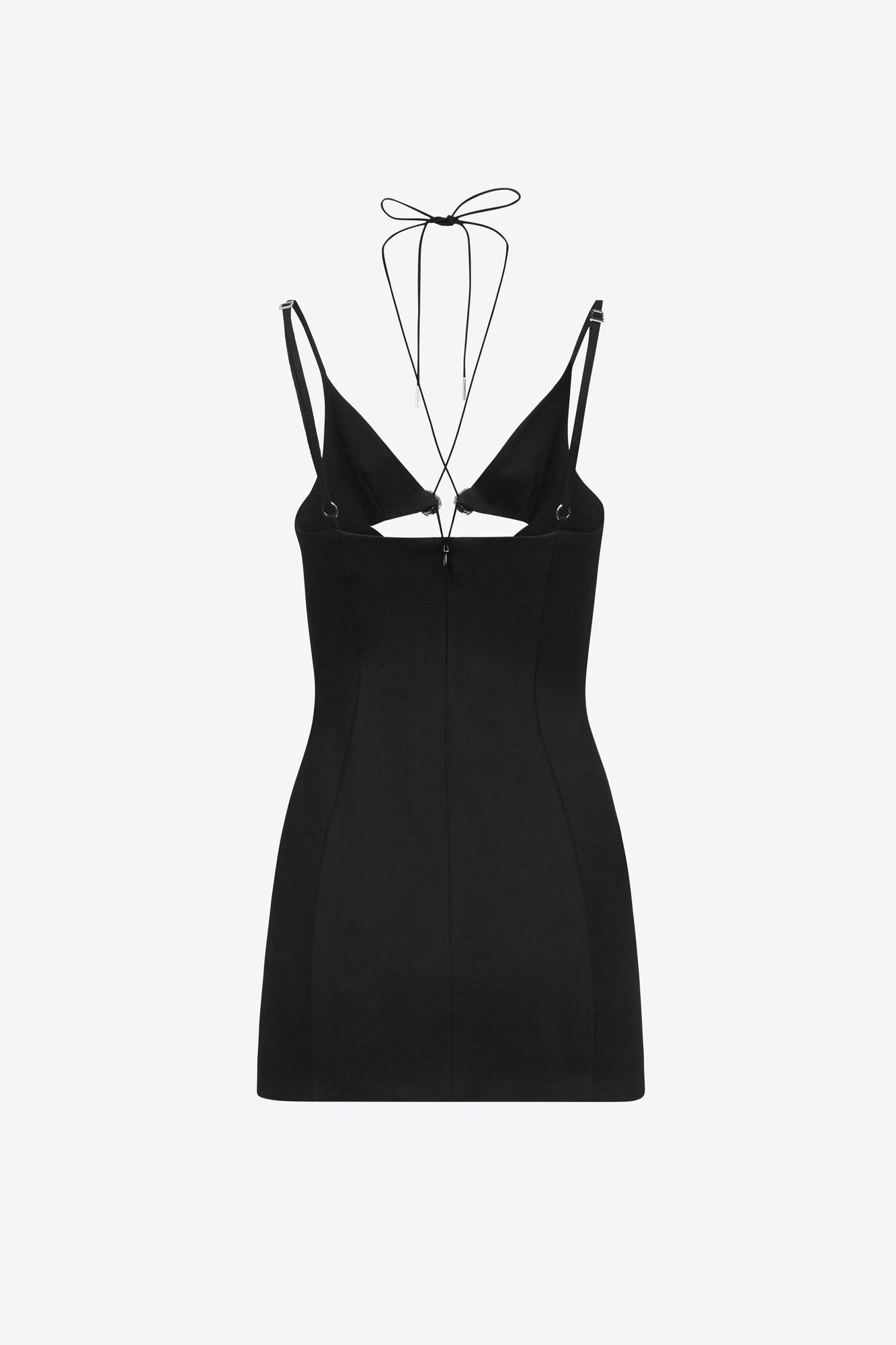 Star Cutout Mini Dress | Black