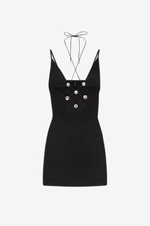 Star Cutout Mini Dress | Black