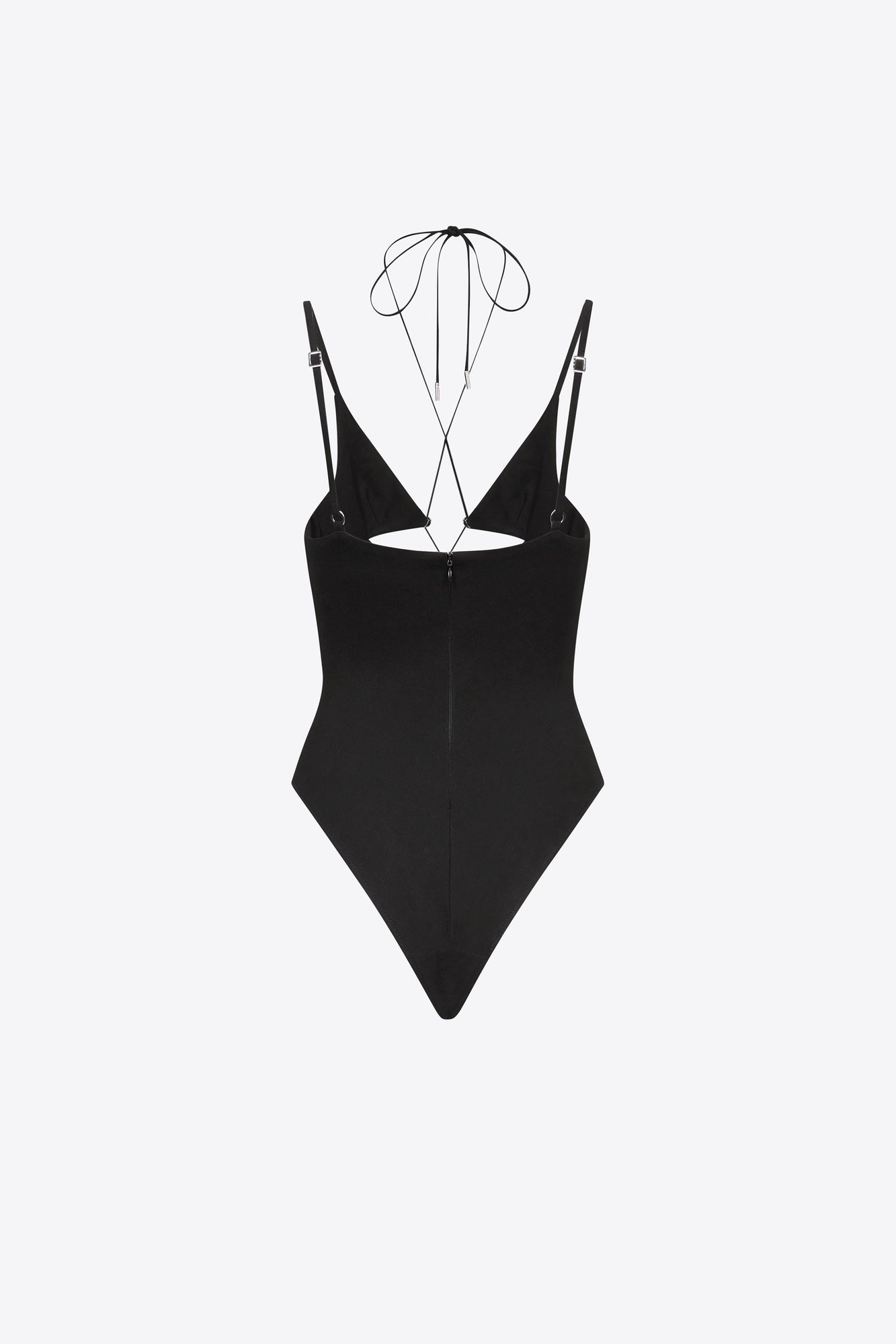 Star Cutout Bodysuit | Black