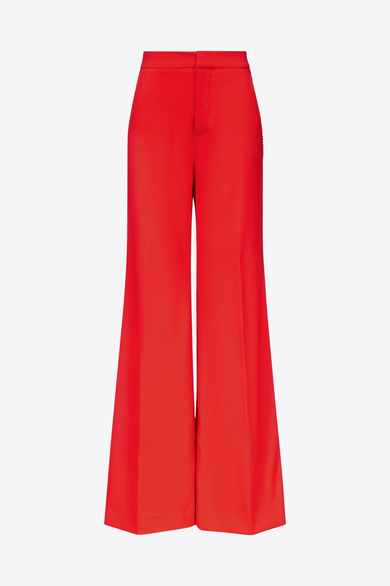 Crystal Embellished Trouser | Scarlet