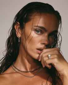 The Pearl Chain Necklace Set | Silver | Freshwater Pearls