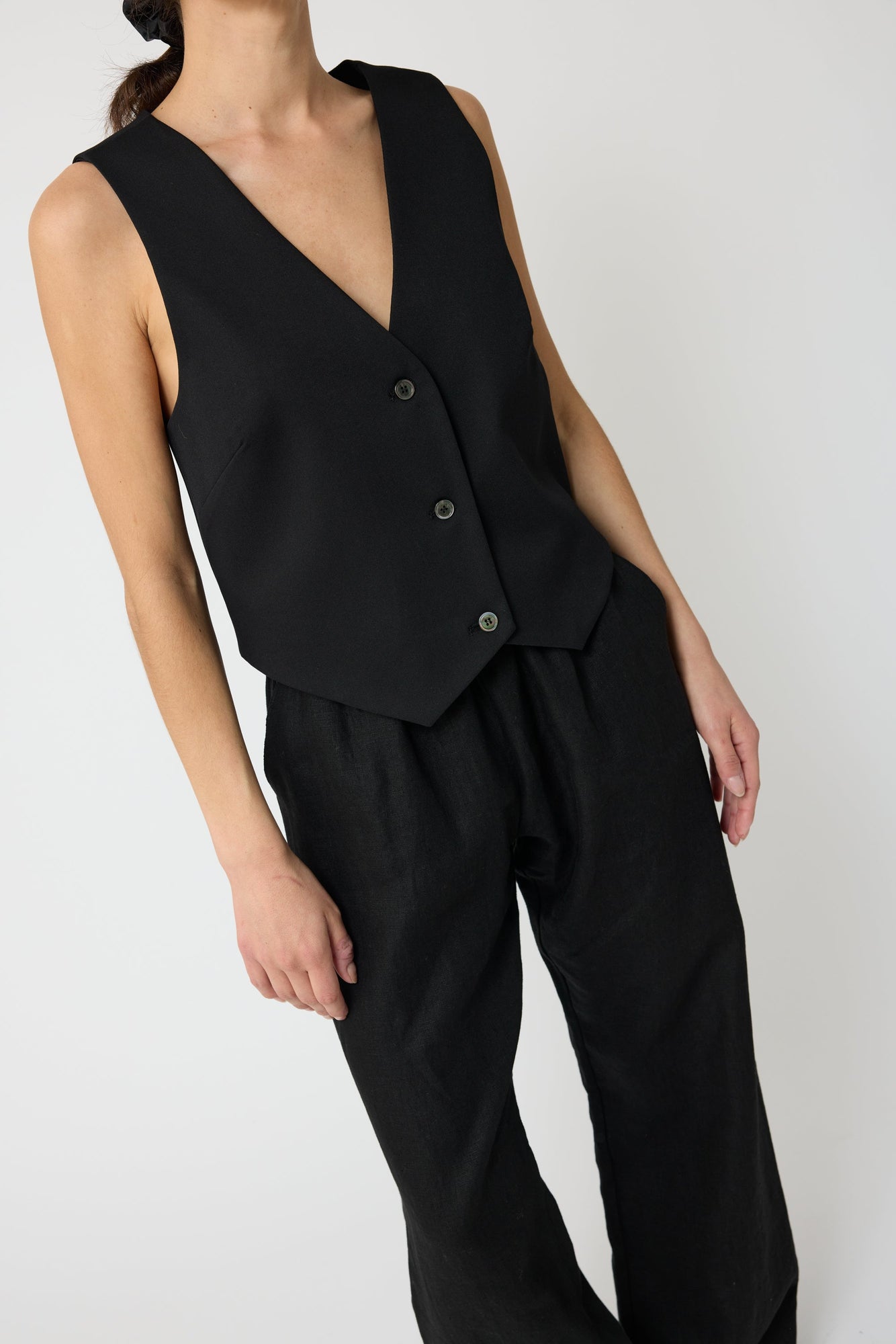 Tencel Vest - Almina Concept 
