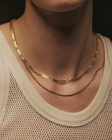 Cecilia Chain Necklace - Gold | Plated Gold