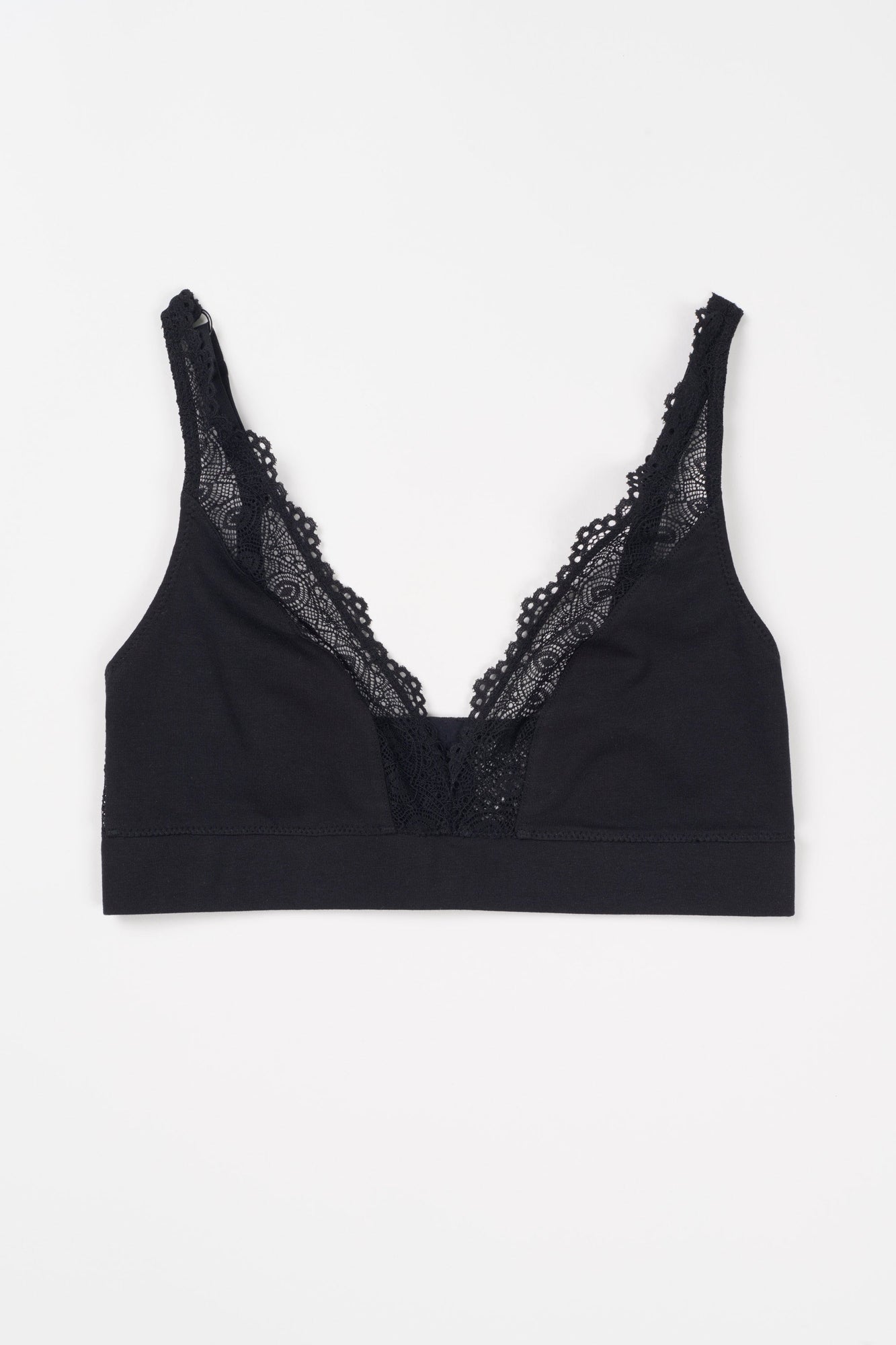 June Soft Plunge Bra  | Black