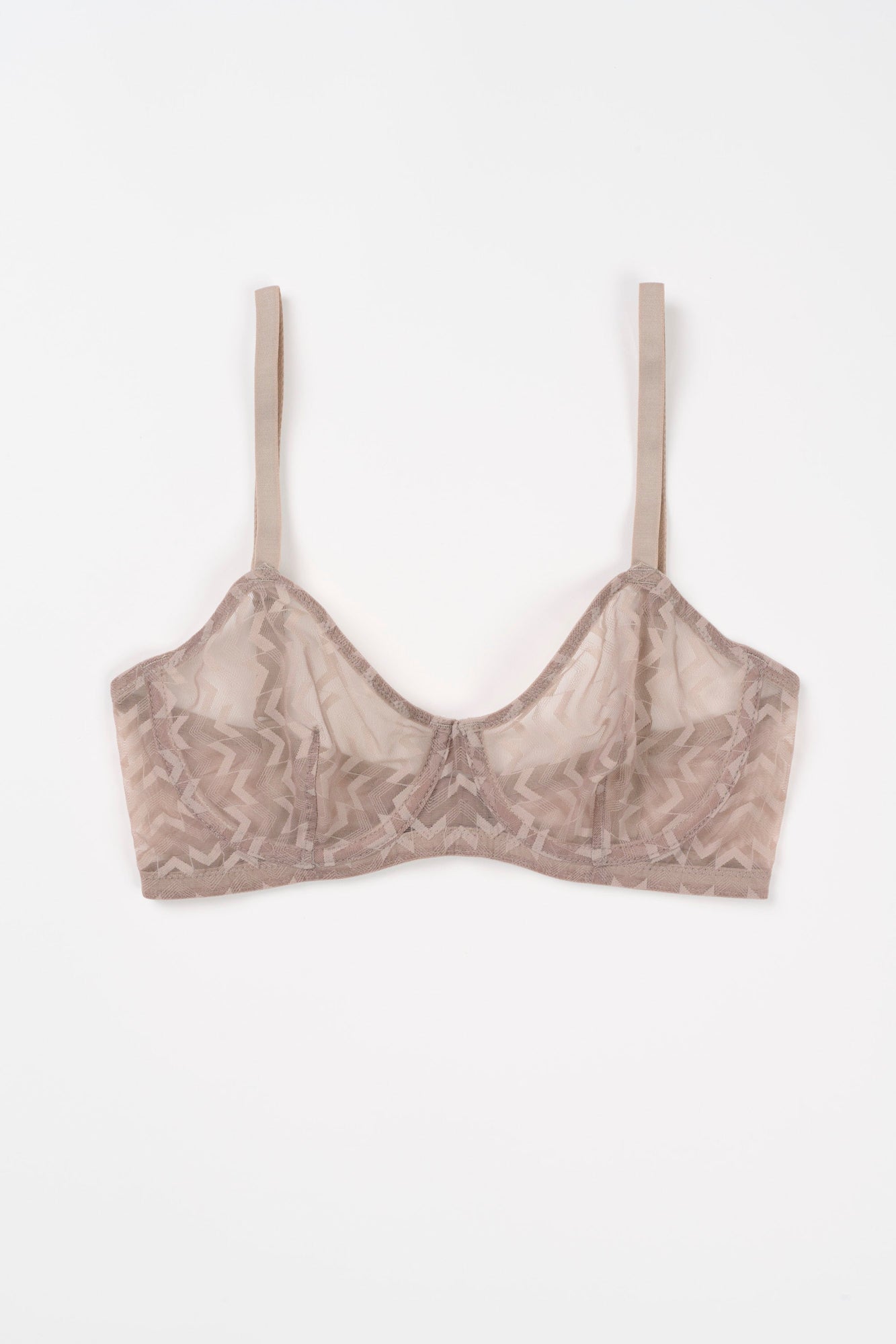 Electra Underwire Bra  | Taupe
