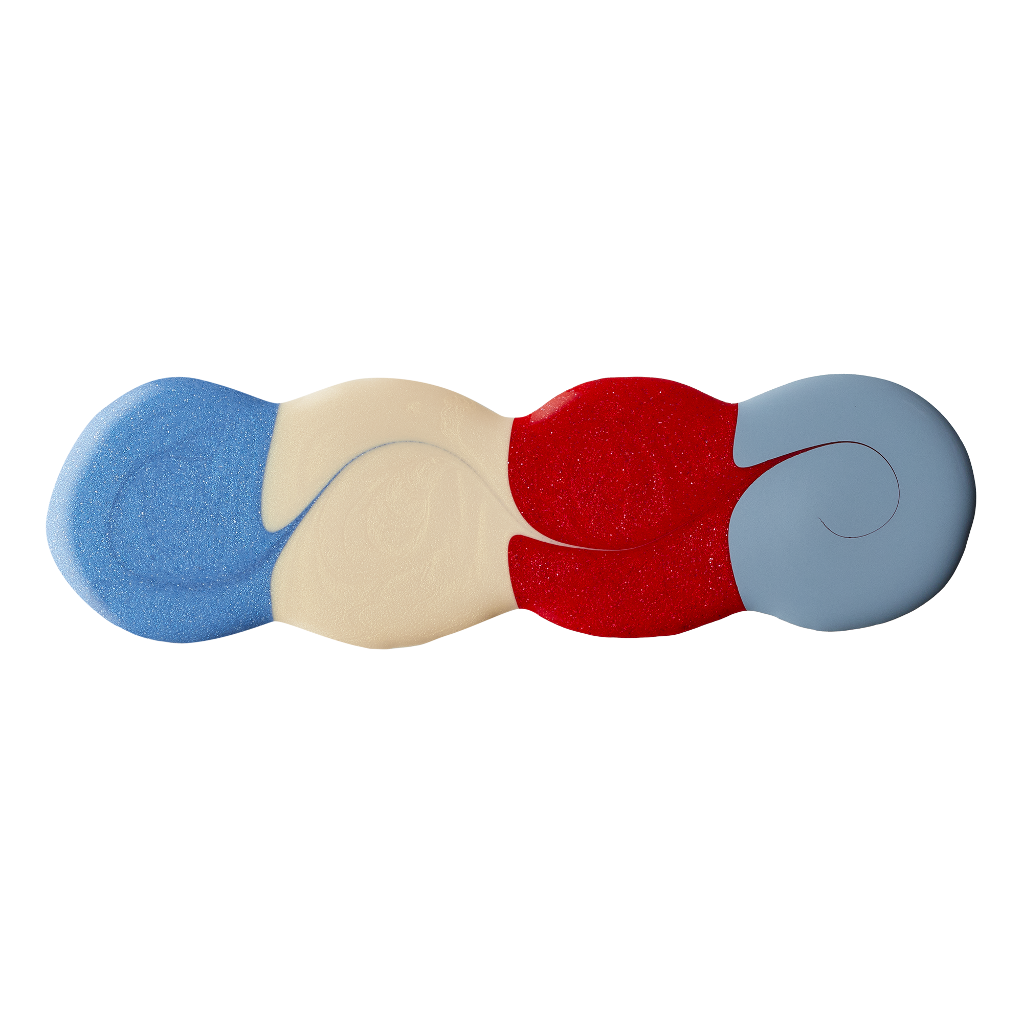 L'Apprenti Sorcier Set | Iridescent Cream/Blue-Gray/Dreamy Red/Electric Blue