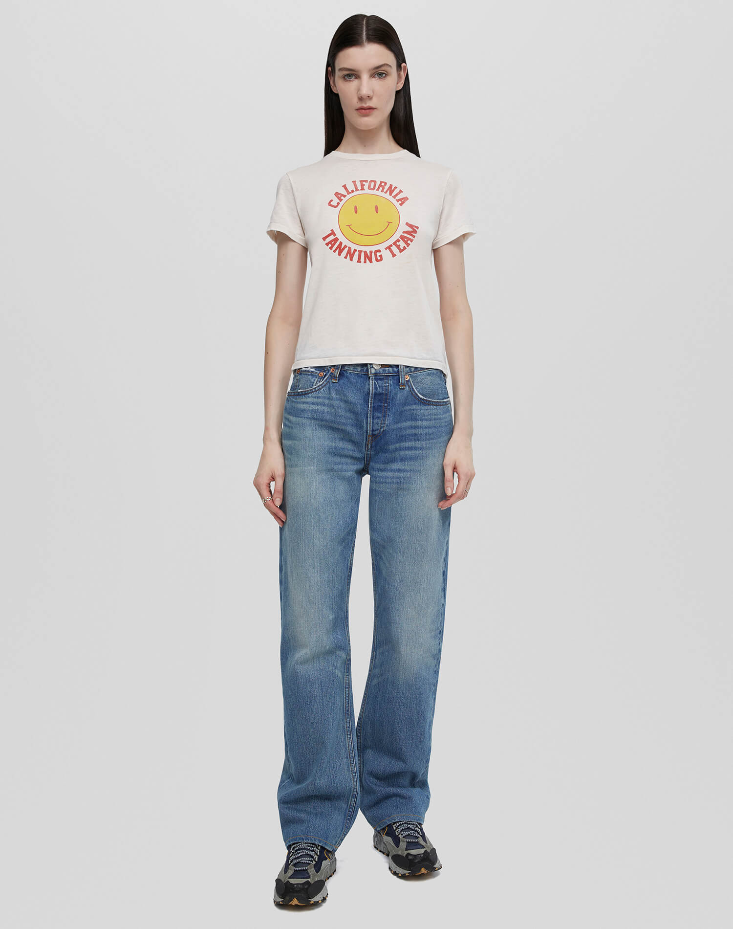 Womens | Classic "Tanning" Tee | Antique White