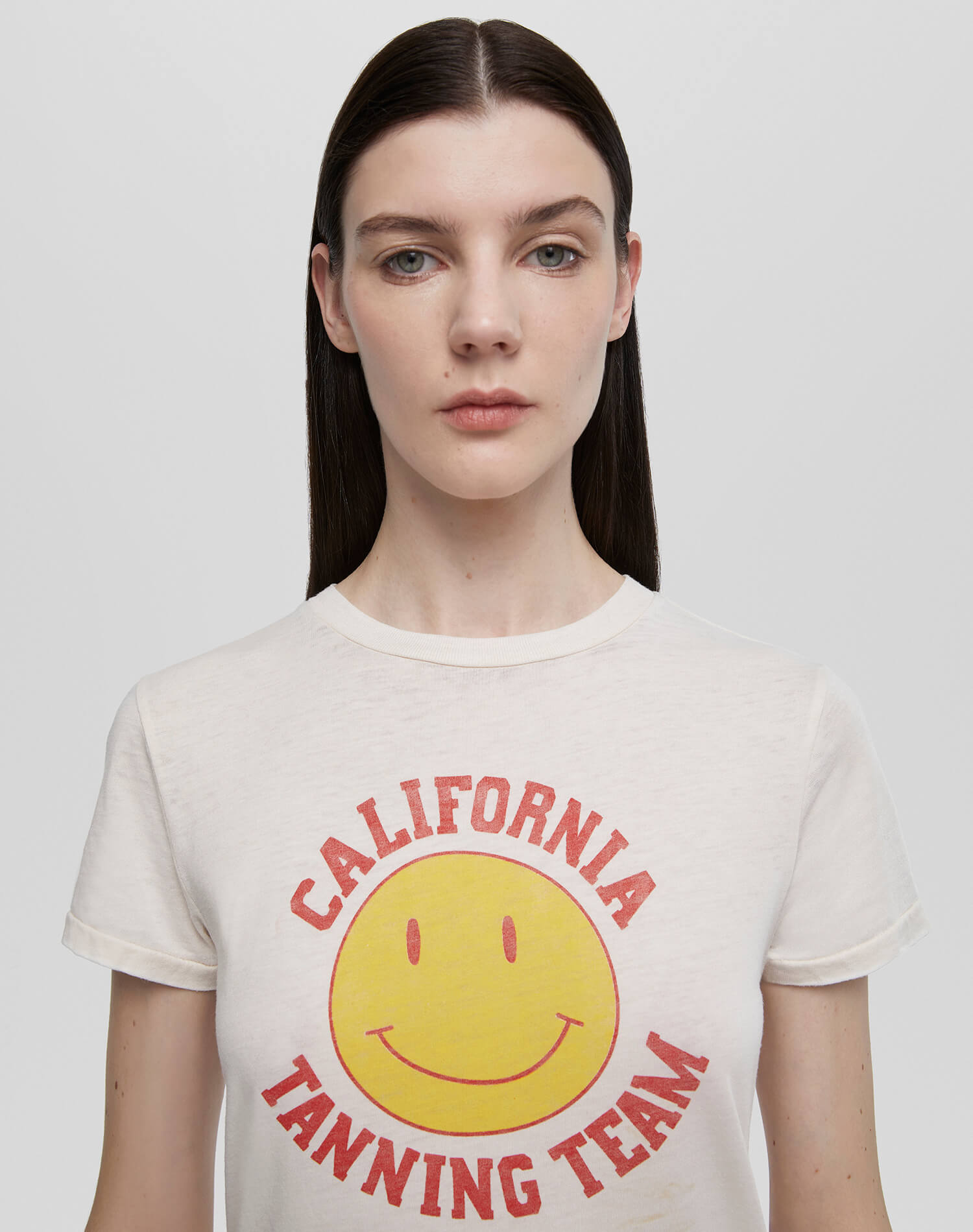 Womens | Classic "Tanning" Tee | Antique White