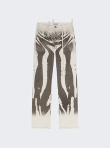 Women | The Attico | Long Pants | Dark Grey & White