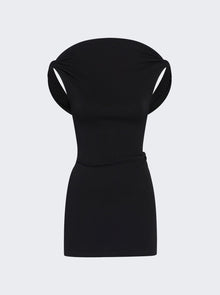 Jacquemus | La Mini Robe Bordo | Black